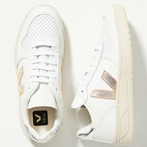 Veja V-10 Sneakers Extra White Platine Size 38